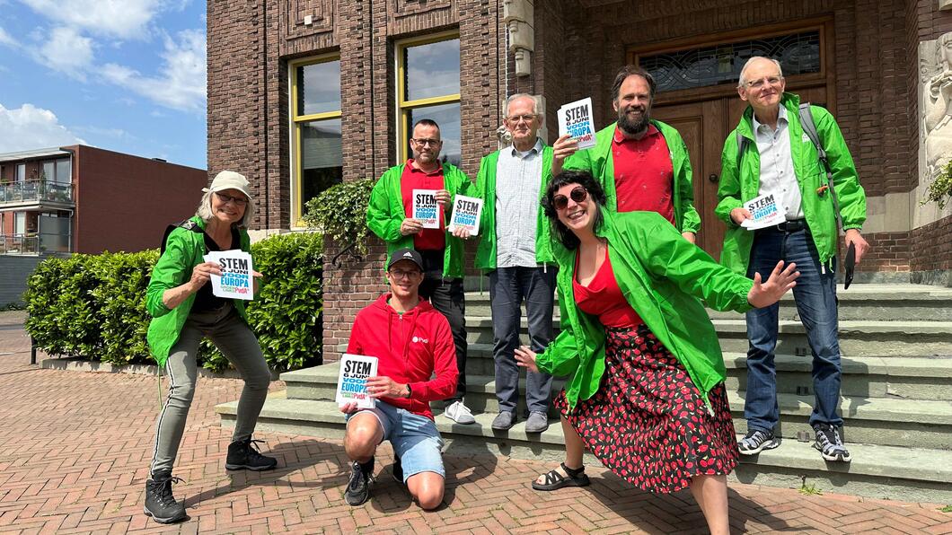 GroenLinks PvdA op pad