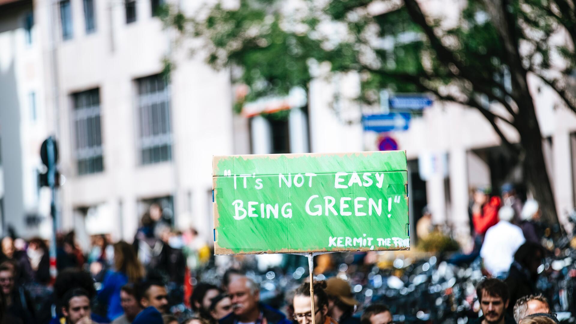 being green