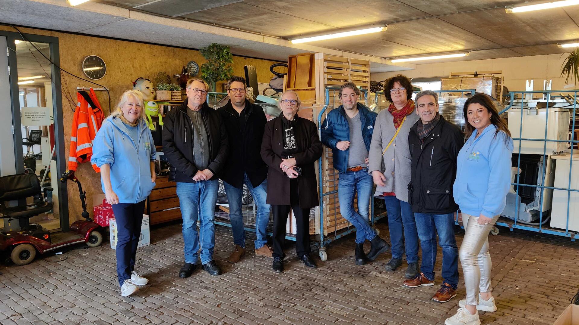 GroenLinks Schone Buurt Coaches Limes afvalbrengstation